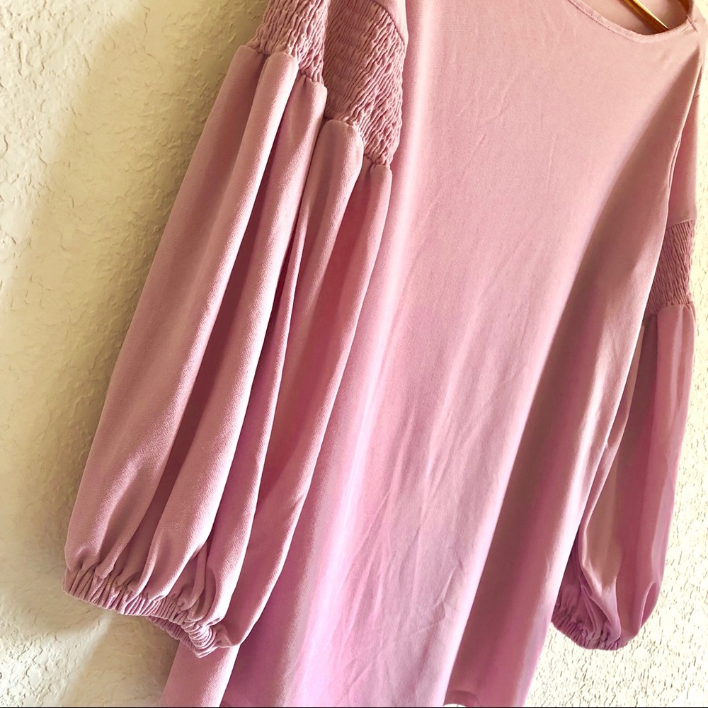 CeCe Plus Dusty Rose Puff Sleeve Blouse 💕 - Picture 5 of 8
